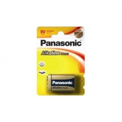 Pila alcalina Panasonic 6LR61 9V