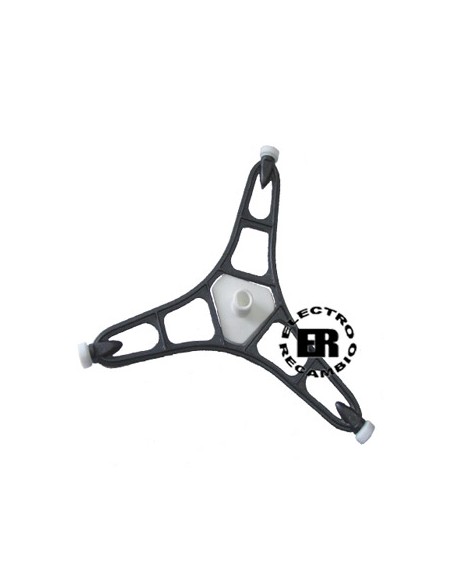 Conjunto cruceta + eje de arrastre plato microondas Teka