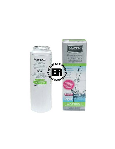 Filtro de agua para frigoríficos Whirlpool UKF8001