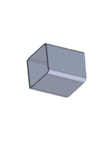 Canaleta Airplast 70x40 con tapa