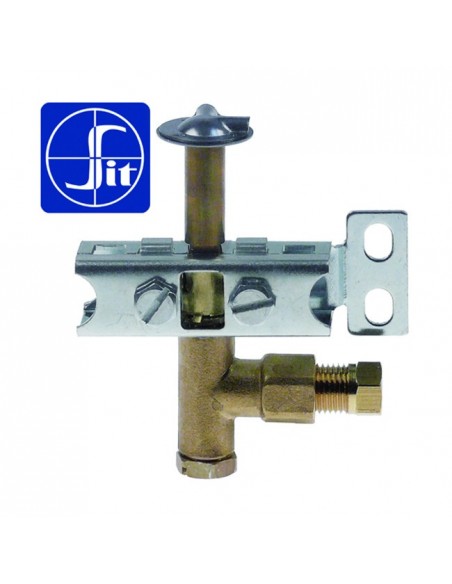 Piloto encendido SIT serie 100 2 llamas empalme gas 6mm 2 tornillos