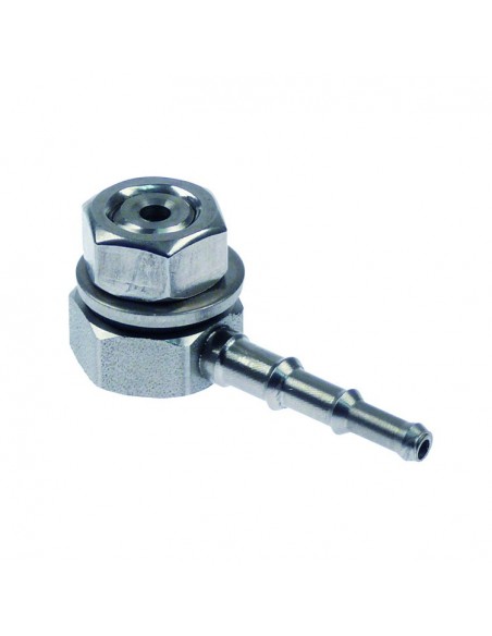 Caño pared acero inoxidable M12 diámetro tubo 4/5/6mm 361856