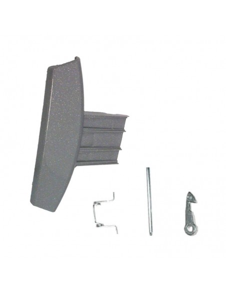 Cierre puerta lavadora Hotpoint Ariston grafito