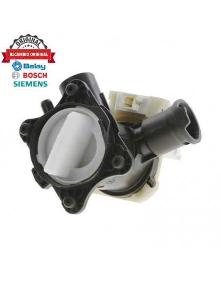 Bomba desagüe lavadora Bosch, Siemens 8Kg