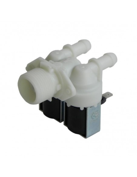 Electroválvula 2 vías 180º anclaje sin tornillos