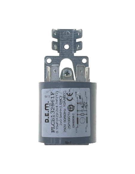 Condensador antiparasitario 0,15mF, FLCB132561F