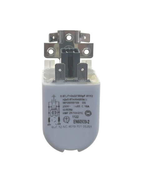 Filtro antiparasitario lavadora Whirlpool 461970105351