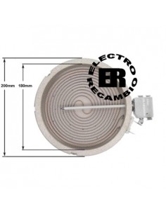 Calefactor cinta vitroceramica Balay 3EB705L-01 - Resistencias Hornos -  FERSAY