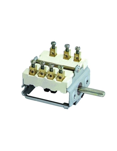 Conmutador 4 posiciones 1NO/2CO 16A empalme atornillado 300023