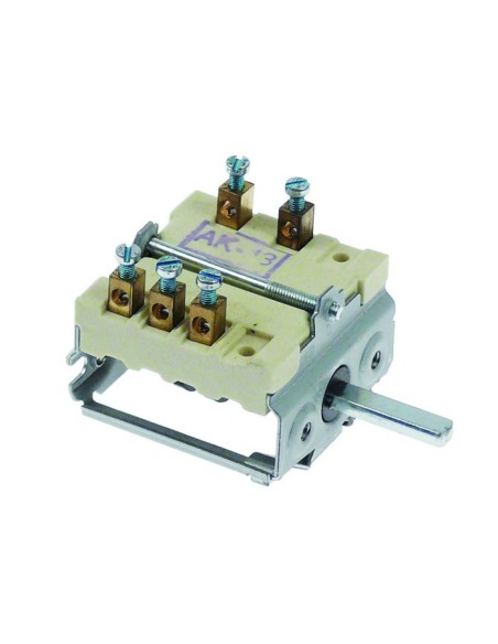 Conmutador 4 posiciones 2CO 16A empalme atornillado 300022