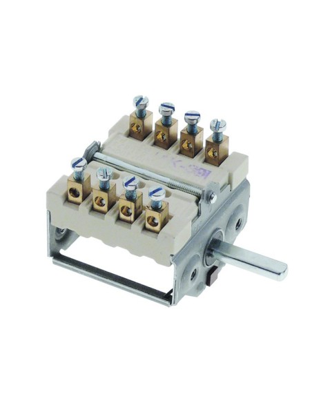 Conmutador 2 posiciones 4NO 16A empalme atornillado 300080