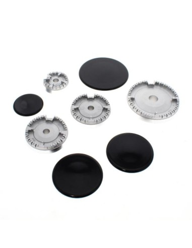 Juego difusores y tapetas cocina Indesit, Franke C00082831