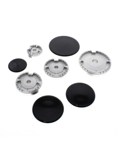 Juego difusores y tapetas cocina Indesit, Franke C00082831