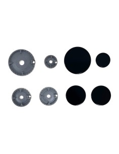 Juego difusores y tapetas cocina Indesit, Franke C00082831 2