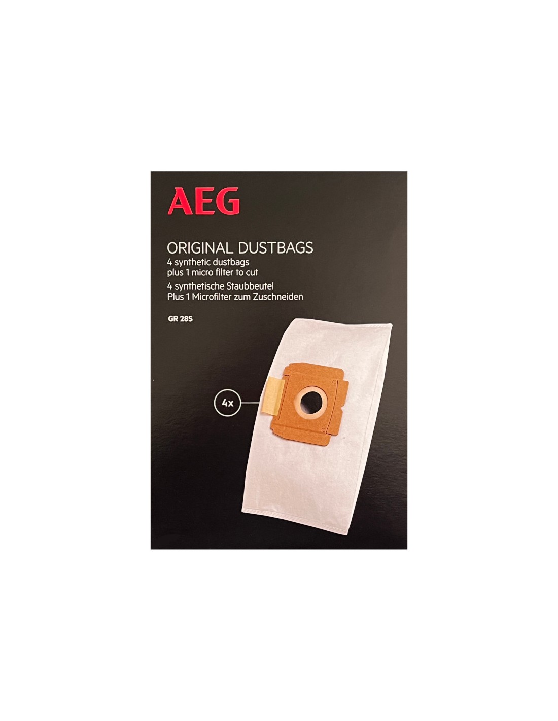 Sacchetti per aspirapolvere adatti per AEG Electrolux Vampyr CE2000, CE2400, CE Power24 di dustwave® Sacchetti per aspirapolvere/Made in Germany con microfiltro bianco