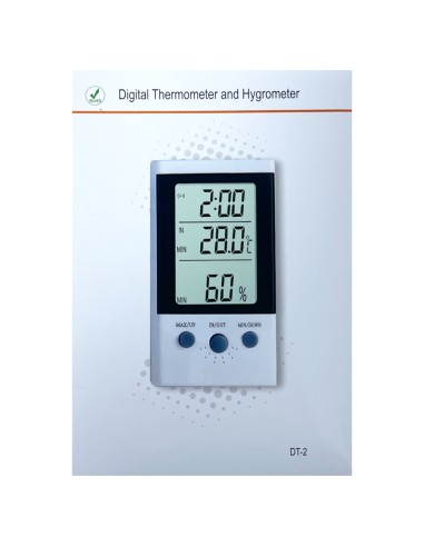 Termómetro higrómetro digital especial refrigeración