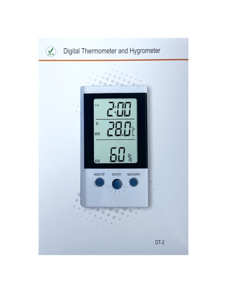 Termómetro higrómetro digital especial refrigeración