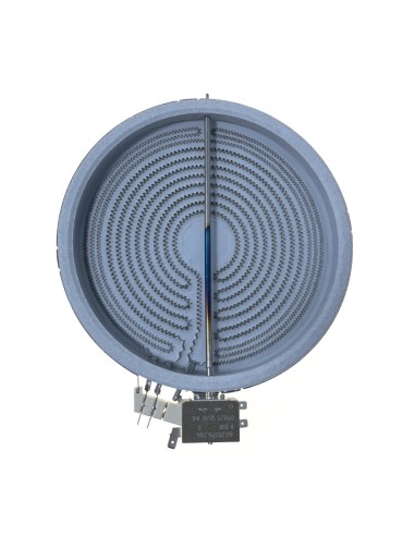 Resistencia vitrocerámica Teka fuego doble 60702011