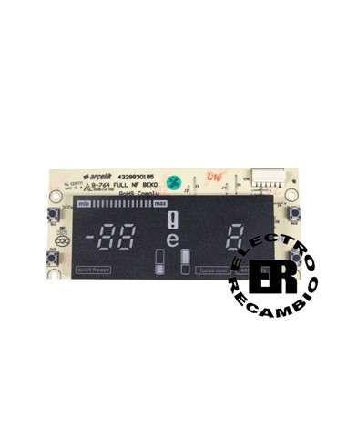Módulo electrónico Display Beko B764HCA