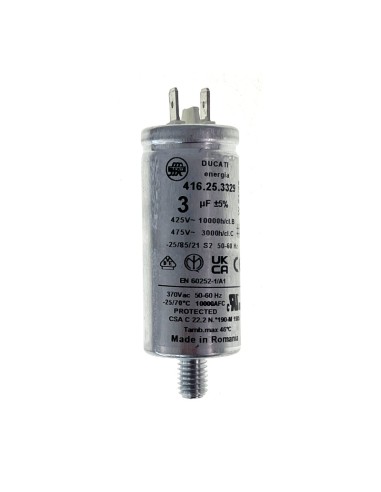 Condensador 3MF motor lavavajillas Teka
