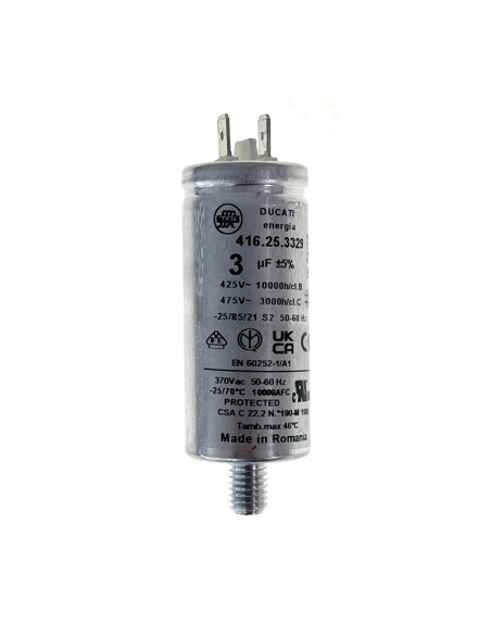 Condensador 3MF motor lavavajillas Teka